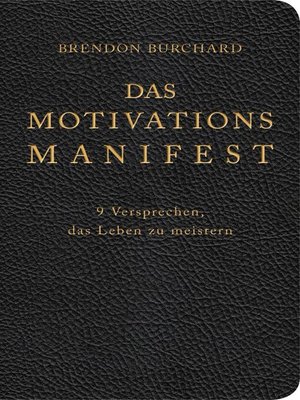 cover image of Das MotivationsManifest